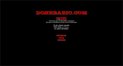 Desktop Screenshot of donrearic.com